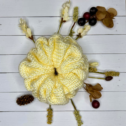 Free knit scrunchie pattern straight needles