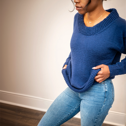 AMOR | Oversized Knit Sweater Pattern
